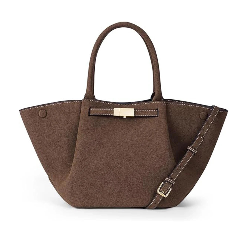 Avenue Suede Tote Bag